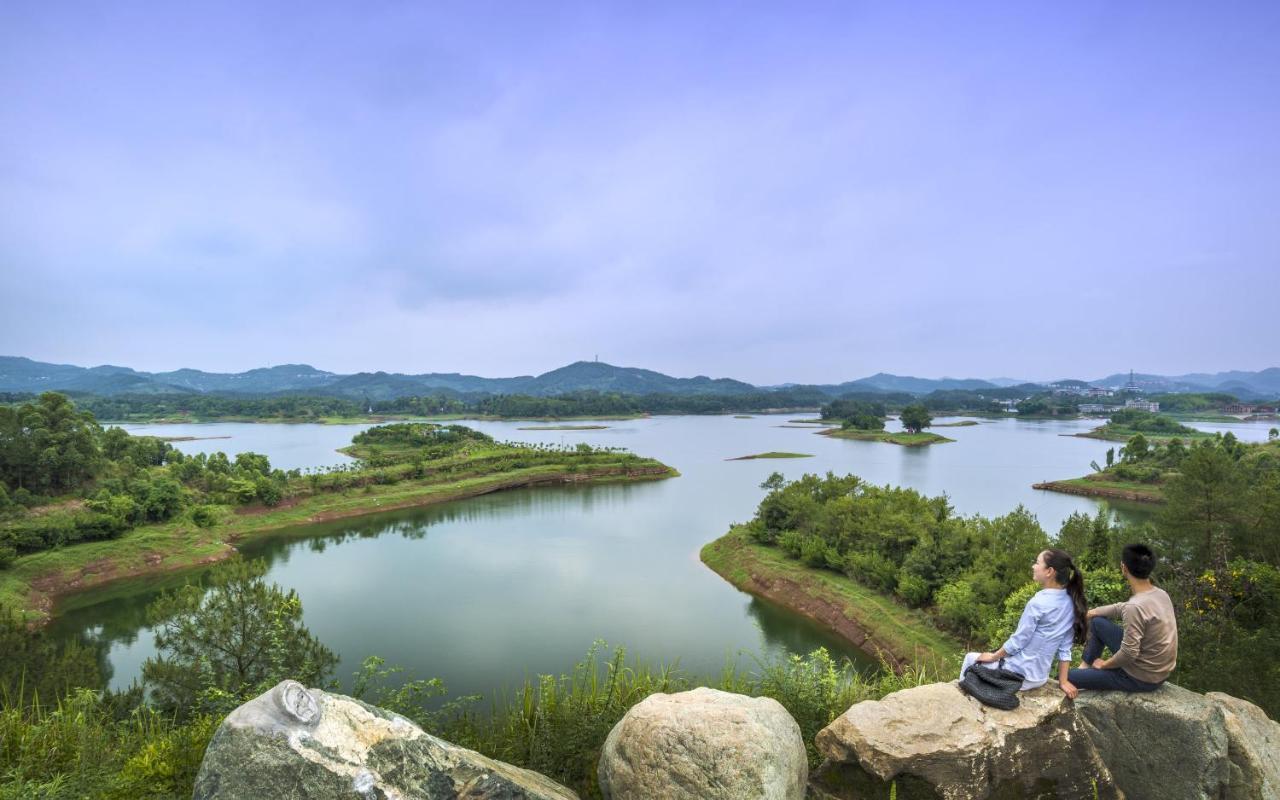 Intercontinental Heilong Lake, An Ihg Hotel Meishan  Екстер'єр фото