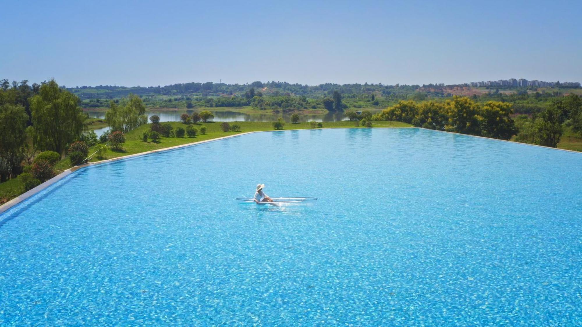 Intercontinental Heilong Lake, An Ihg Hotel Meishan  Екстер'єр фото